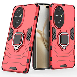 Htdmobiles Coque pour Honor 200 Pro 5G - housse etui rigide anti choc + film ecran - ROUGE