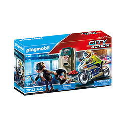 Playmobil® 70572 Police Policier avec moto et voleur, Playmobil City Action