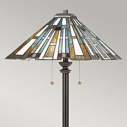 Elstead Lighting Lampadaire Tiffany Vaillant Bronze