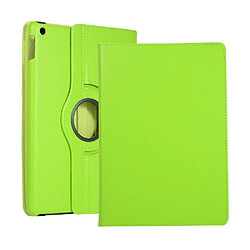 Etui en PU litchi avec support vert pour votre Apple iPad 10.2 (2019)