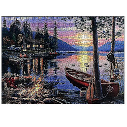 Universal 1000 pièces Darrell Bush Lake Puzzle DIY Puzzle Jouets Assemblage Images Décoration.