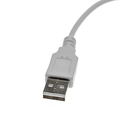 Avis vhbw Câble de chargement USB compatible avec JBL J56BT écouteurs, blanc, 20.5cm - USB 2.0 de type A avec une prise jack de 2,5mm