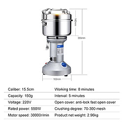 Universal 220V 550W Ustensiles de cuisine occidentaux 150G Broyeur à café Broyeur chinois Broyeur à céréales Super Fine Moulin | Moulin à café électrique pas cher