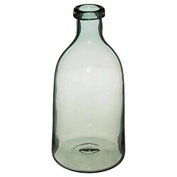 Vase Design en Verre Green House 29cm Gris