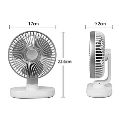 Avis Mini Ventilateur de Bureau USB Petit Refroidisseur Personnel Silencieux Ventilateur de Table Portable Rechargeable USB