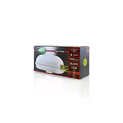 Avis Plafonnier LED Ovale 12W 1320lm 120° Étanche IP65 210mmx105mm - Blanc Naturel 4000K