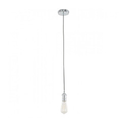 Luminaire Center Douille suspendue moderne Atrium Chrome