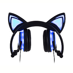 Avis Universal Écouteurs pour chat, oreilles et nez, écouteurs LED, écouteurs pour chat, écouteurs scintillants, écouteurs lumineux, casinos, écouteurs pour adultes et enfants, écouteurs pour jeux, écouteurs LED