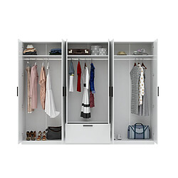 Avis Abiks Meble Armoire Zivo 6D1S L avec portes battantes