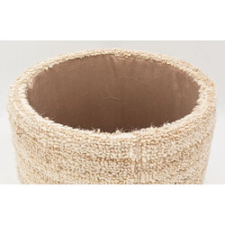 Acheter Aubry Gaspard Pouf / coffre en laine bouclette Grand.