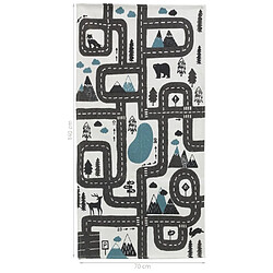 Acheter Aubry Gaspard Tapis enfant en coton Road.