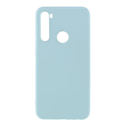 X-Level Coque en silicone liquide anti-goutte bleu pour votre Xiaomi Redmi Note 8