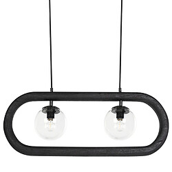 Acheter Beliani Lampe suspension AYENSU Noir