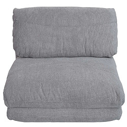 Avis Mendler Fauteuil-lit HWC-E68, Canapé-lit Fauteuil fonctionnel Fauteuil pliant Fauteuil relax, tissu/textile ~ gris clair