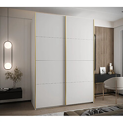 Abiks Meble Armoire à portes battantes Lux 1 245,5/180/64 2 portes