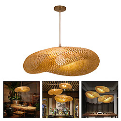 Avis Luminaires suspendus Lustre en rotin Teahouse