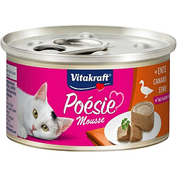 Aliments pour chat Vitakraft Poésie Mousse Canard 85 g