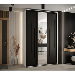 Abiks Meble Armoire DAVOS 9 À Portes Coulissantes 235,2/150/45 3 Portes