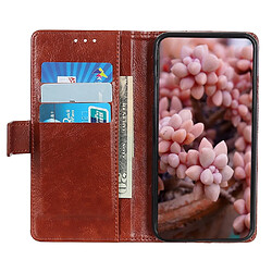 Acheter Wewoo Housse Coque Pour Galaxy S11E Boucle en cuivre Nappa Texture cuir à rabat horizontal avec support et fentes cartes et portefeuille marron