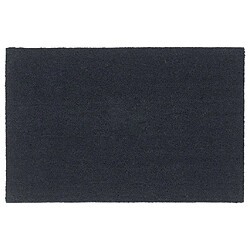 vidaXL Tapis de porte gris foncé 65x100 cm fibre de coco touffeté