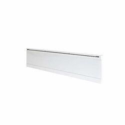 Radiateur électrique long ADAX Connecté en Verre trempé - Blanc - 1000 W - 1380x210x91mm - IVER L 10 KWTW