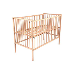 Combelle Lit Remi 60x120 Brut naturel