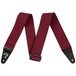 WeighLess Tweed Strap Red 2" Fender