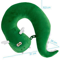 WP Merchandise - Green Dragon Robi Oreiller d'appui-tête (31 cm) pas cher