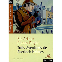 Trois aventures de Sherlock Holmes - Occasion