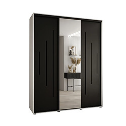 Abiks Meble Armoire Davos 13 À Portes Coulissantes 235,2/190/60 3 Portes