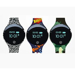 Montre connectée Bluetooth Sports Footprint Fashion Graffiti - 3