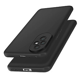 Avizar Coque pour Honor 200 Silicone Finition Mate Soft Touch Noir