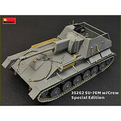 Acheter Mini Art Maquette Char Su-76m W/crew Special Edition