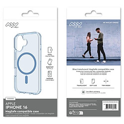 My Way Myway Coque de Protection pour iPhone 16 MagSafe Bleu