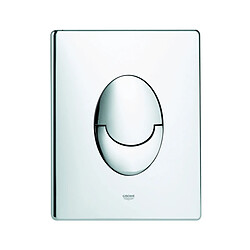 plaque de commande - grohe wc skate air - pour mécanisme pneumatique - chromée - grohe 38505000