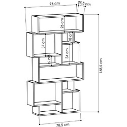 Avis Hanah Home Bibliothèque en aggloméré Karmato.