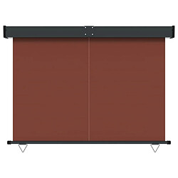 Acheter vidaXL Auvent latéral de balcon 145x250 cm Marron