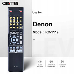 GUPBOO Télécommande Universelle de Rechange Pour Denon télécommande récepteur AV A