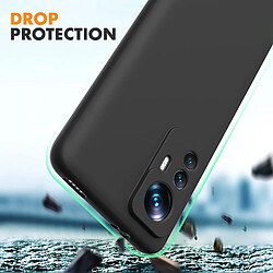 Coque Silicone Couleur Noire Pour Xiaomi 12T Pro 5G Little Boutik®