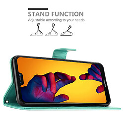 Acheter Cadorabo Coque Huawei P20 LITE 2018 / NOVA 3E Etui en Turquoise