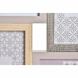 Avis Cadre photo DKD Home Decor Gris Naturel Bois Verre Classique Boho 45 x 2 x 28 cm