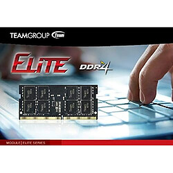 Acheter Team Group 8GB DDR4-2400 module de mémoire 8 Go 2400 MHz (Team Elite 8GB No Heatsink (1 x 8GB) DDR4 2400MHz SODIMM System Memory)