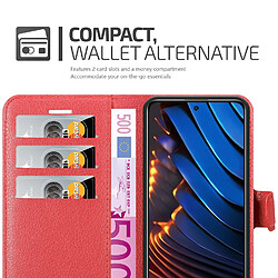 Avis Cadorabo Coque Xiaomi POCO X3 GT Etui en Rouge