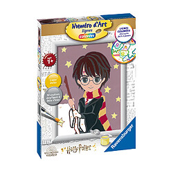 Ravensburger Numero d art lignes colorees Harry Potter, petit modele