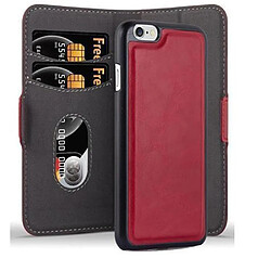 Cadorabo Coque iPhone 6 / 6S Etui en Rouge