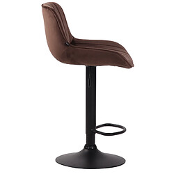 Avis Non Tabouret de bar Lentini velours noir