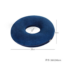 Acheter Wewoo Coussin anti-escarres de chaise Circle en mousse mémoire marine