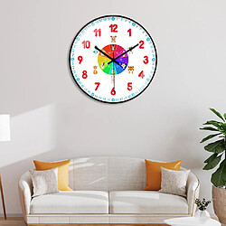 Avis horloge murale enfants salle de classe chambres salon