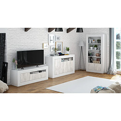 Loungitude Meuble TV design GWEN 2 portes