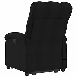 Acheter Maison Chic Fauteuil Relax pour salon, Fauteuil inclinable de massage électrique Noir Tissu -GKD22314